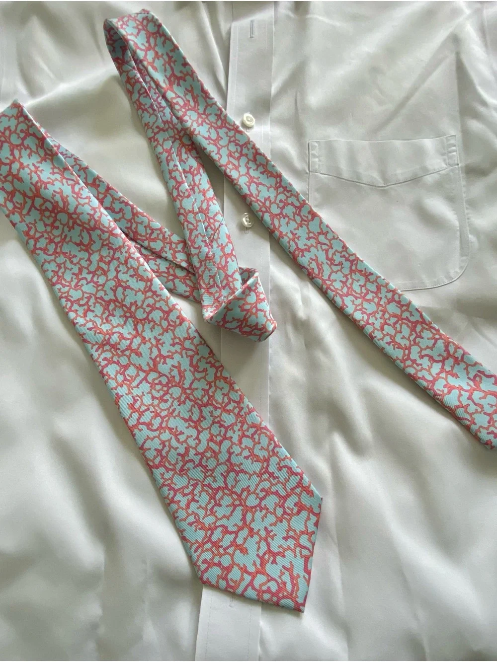 J. McLaughlin Silk Tie